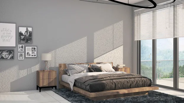 Recámara en nogal con detalles PTR 