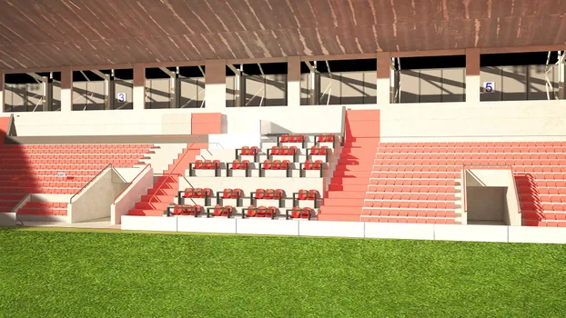 Área VIP en estadio "coyotes" Tlaxcala