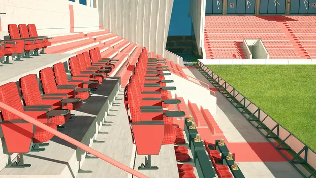 Área VIP en estadio "coyotes" Tlaxcala