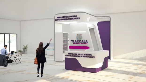 Módulo de salud integral con telemedicina y medicamento en Tlaxcala